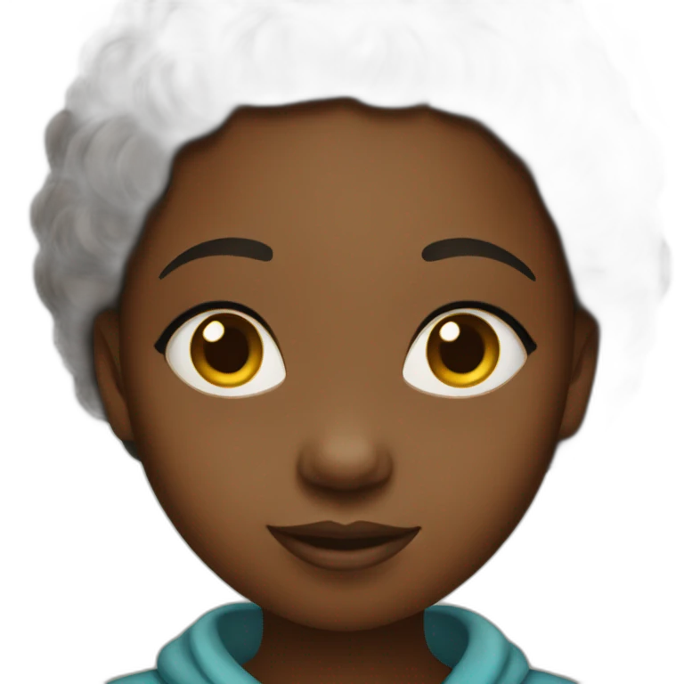 african girl emoji