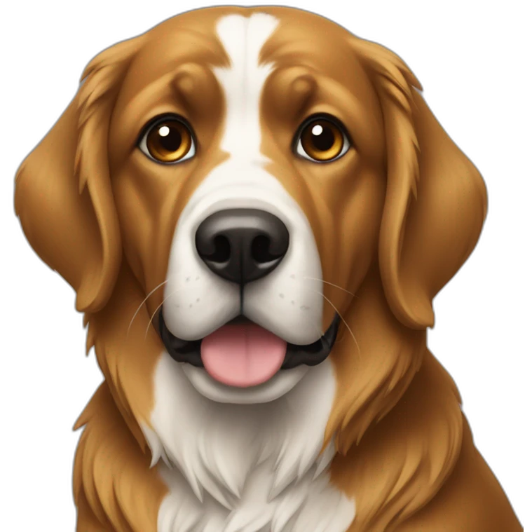 terre-neuve chien emoji