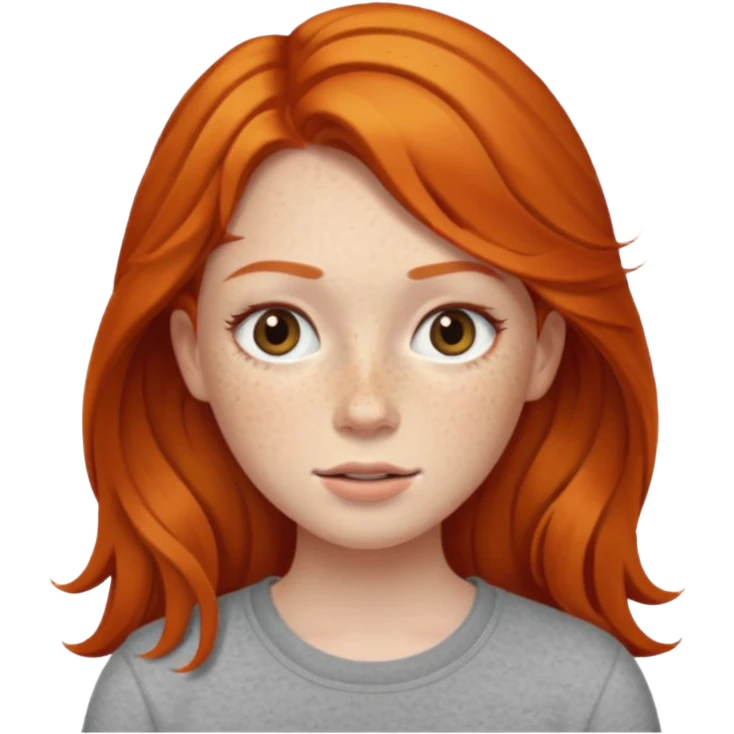 Ginger girlfriend emoji