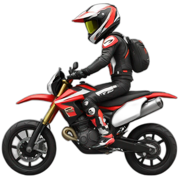 Supermotard emoji