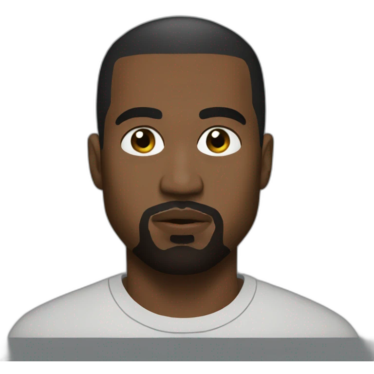 Kanye West wtf emoji
