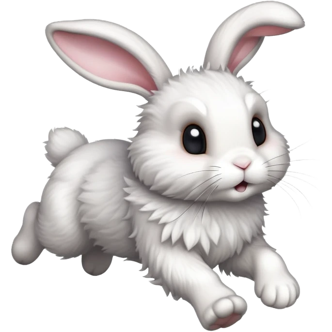Bunny running emoji