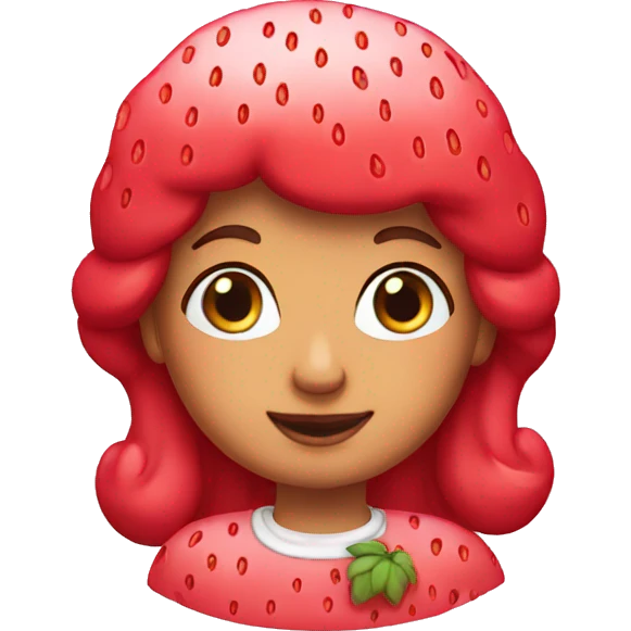 Strawberry shortcake  emoji