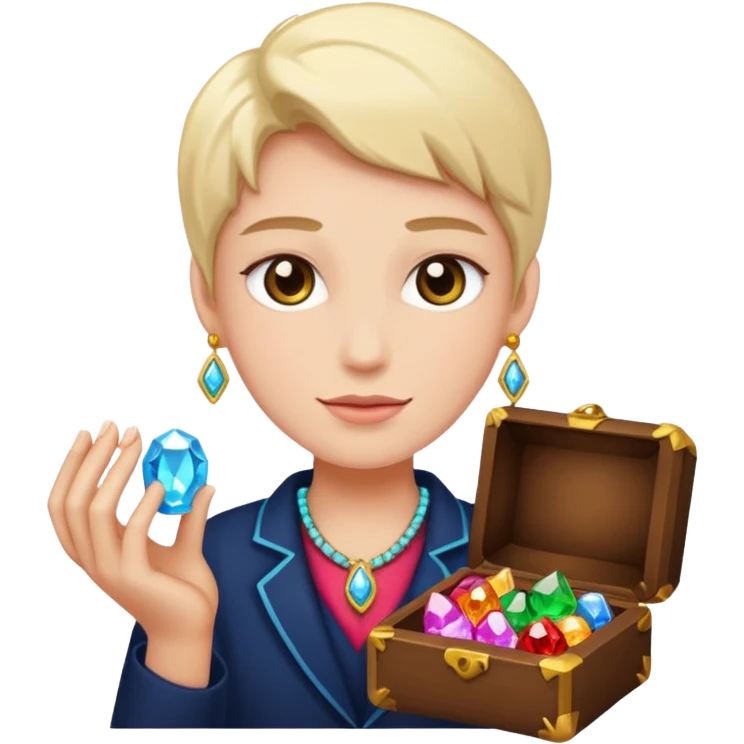 Gem seller emoji