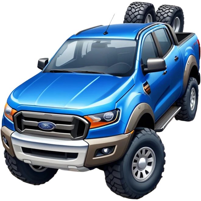 Ford Ranger truck emoji