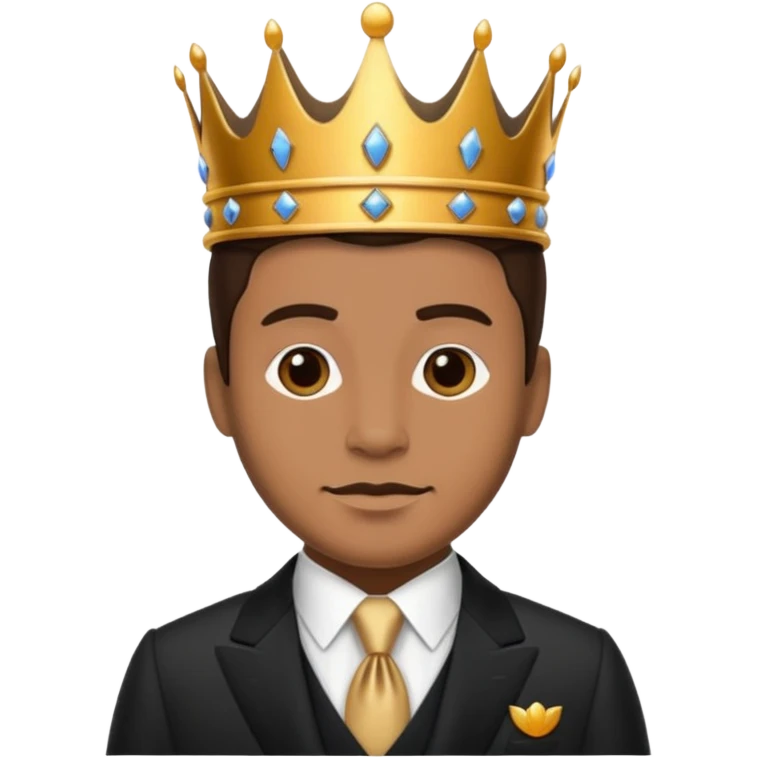 kings with suit emoji