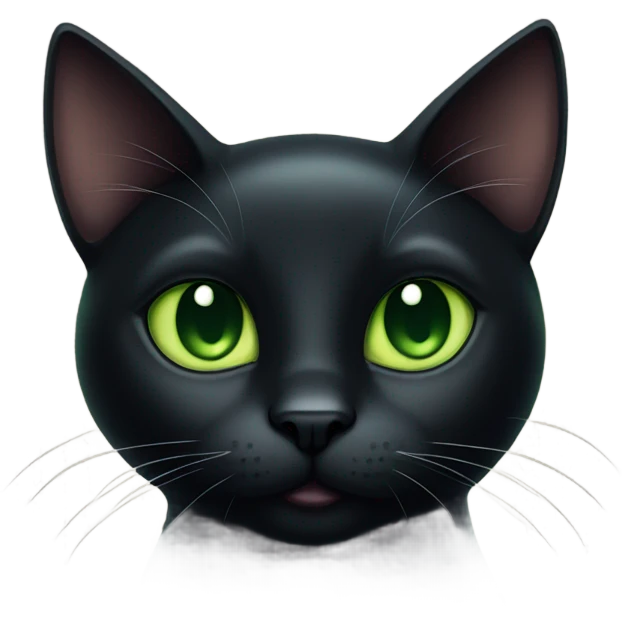 Black cat emoji