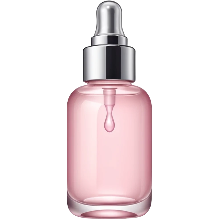 Soft pink Luxury skincare bottle emoji