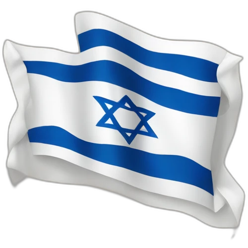 Israel flag and dove of peace emoji