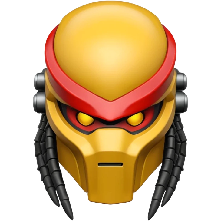 predator helmet emoji