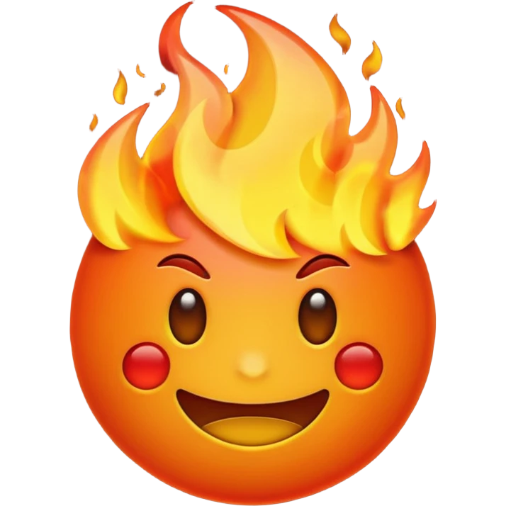 fire emoji in iphone styleFIRE EMOJI emoji