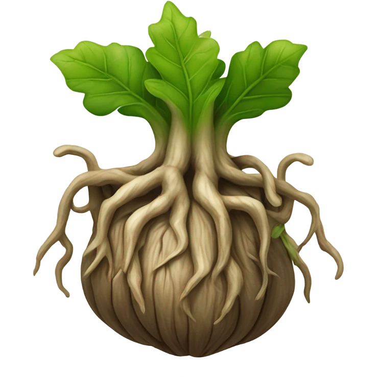 mandrake root emoji
