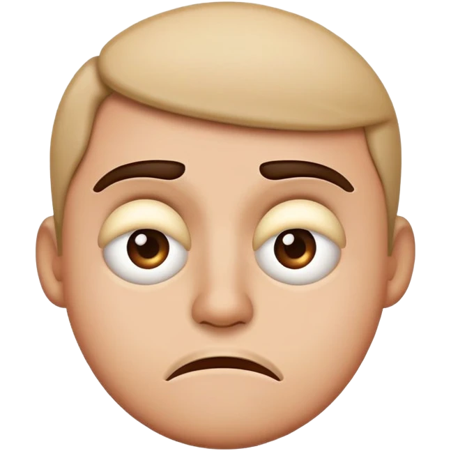 Emoji disgusted side eye emoji