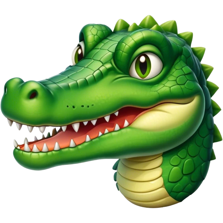 scary adult alligator emoji