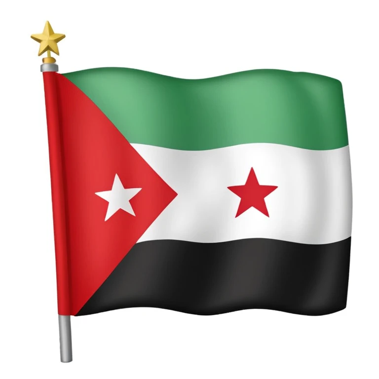 syrian red flag emoji