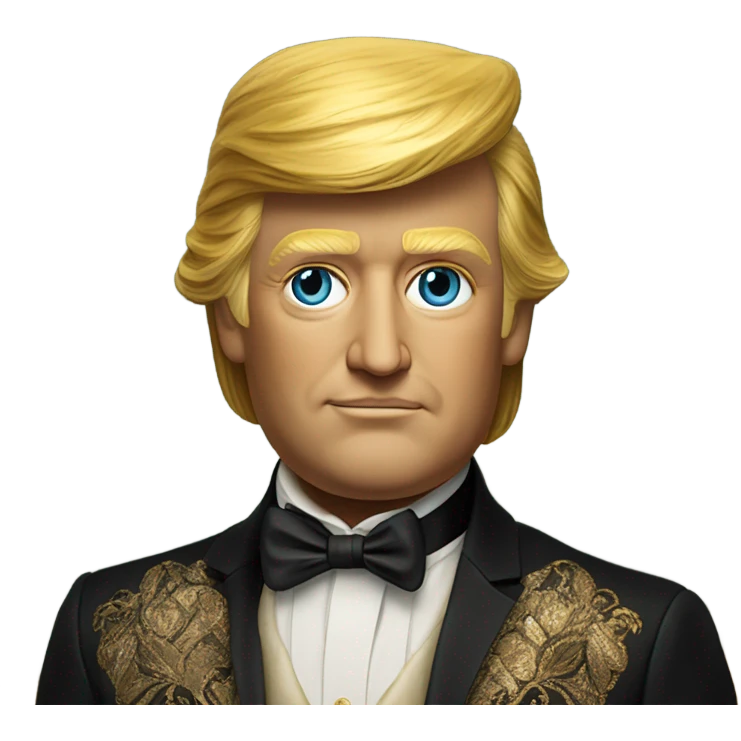Golden age trump emoji
