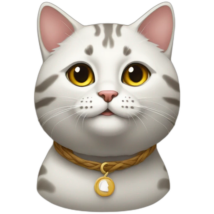 котик с конфеткой emoji