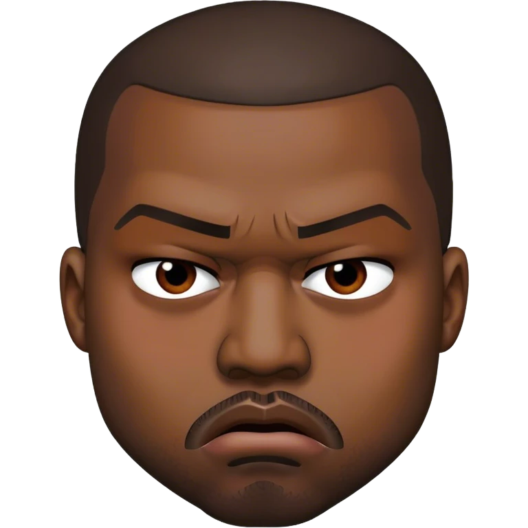 Kanye being mad emoji