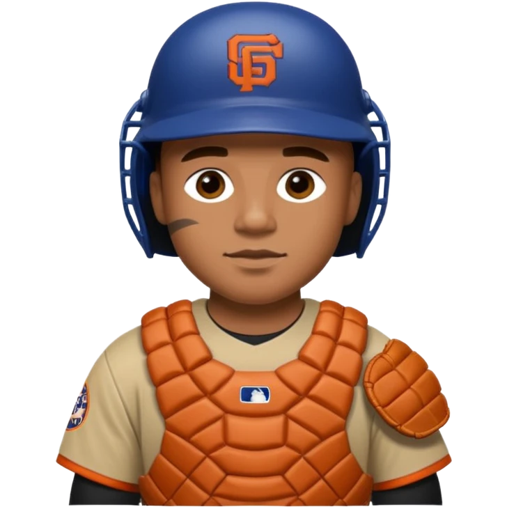 Patrick Bailey.  Giants catcher emoji