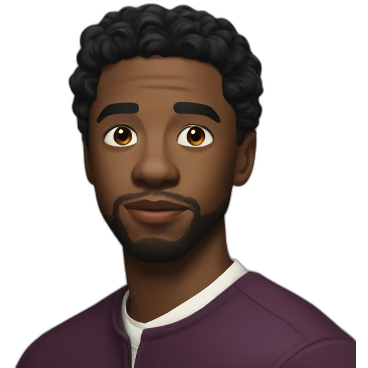 Chadwick Boseman emoji