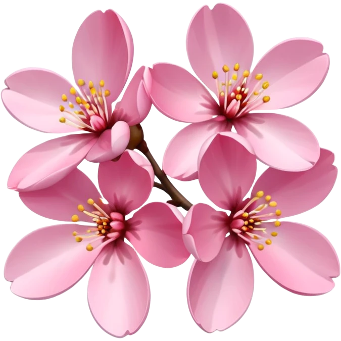 pink cherry blossom cluster emoji