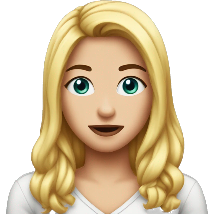 emily face heart eyes drooling  emoji