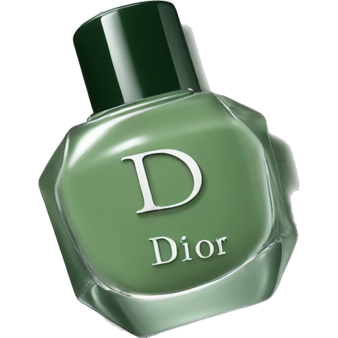 Dior nail polish sage Green  emoji