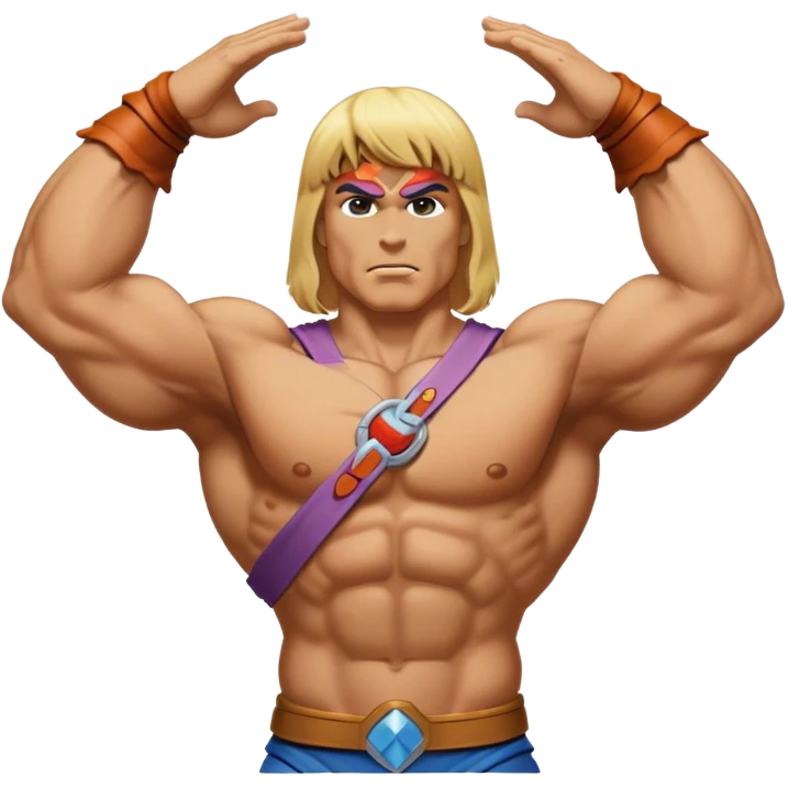 He-man masters of the universe emoji