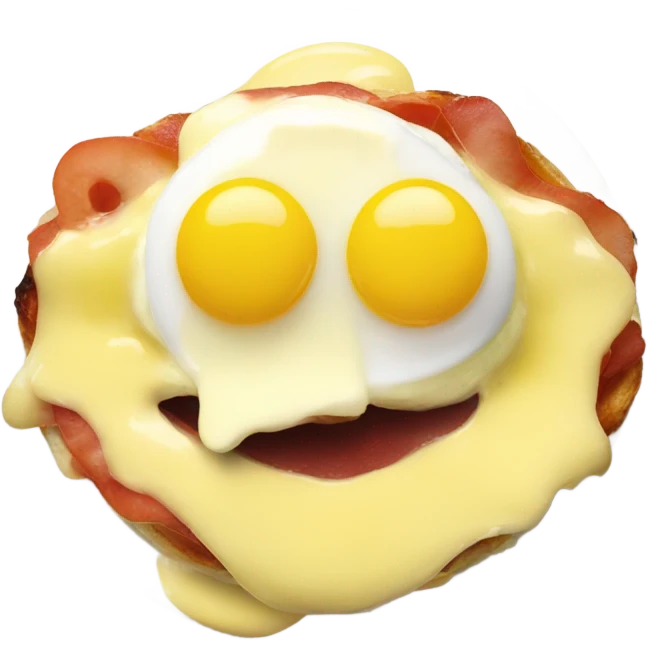 Evil eggs Benedict  emoji