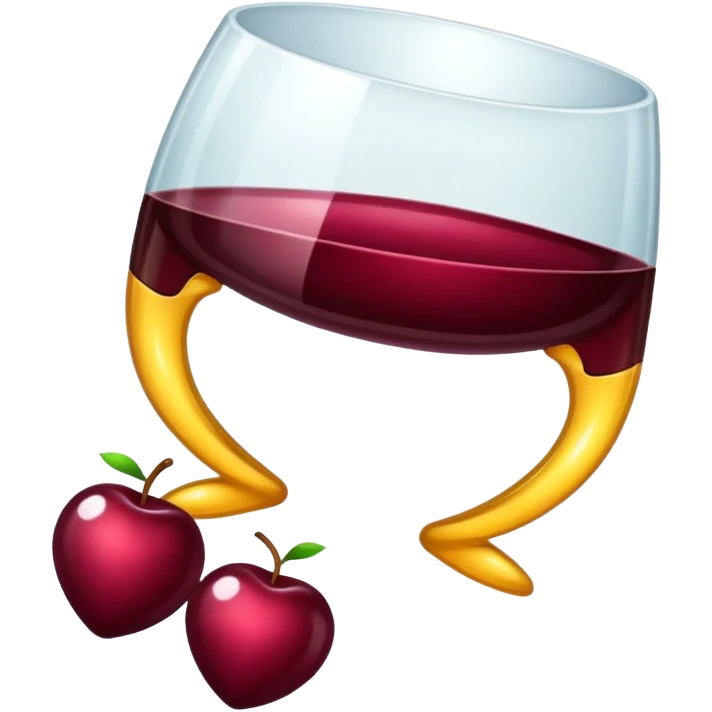 Moño bordo emoji