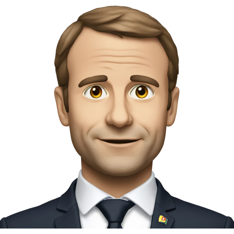 macron ivre emoji