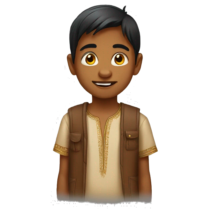 Indian kid emoji
