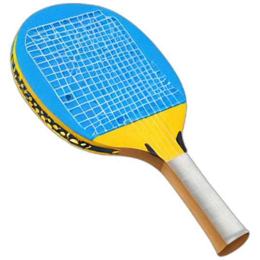 Raqueta de ping pong  emoji