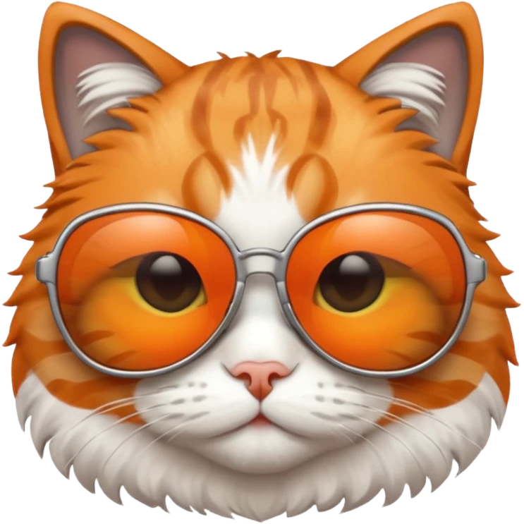 Cat wearing sunglasses emoji