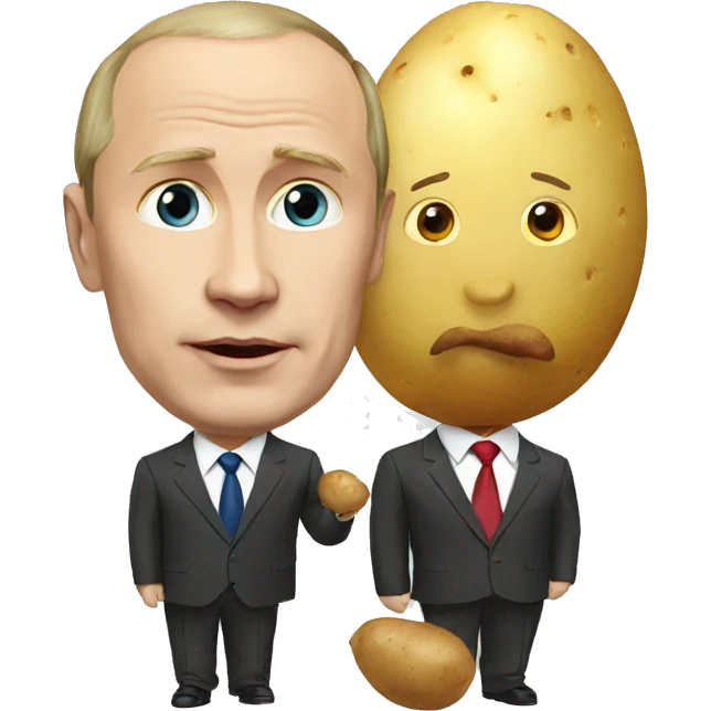 putin and potato emoji