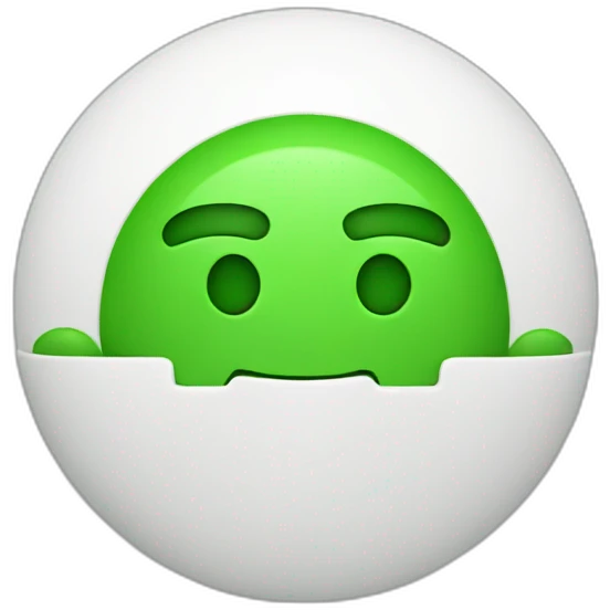 Plus green emoji