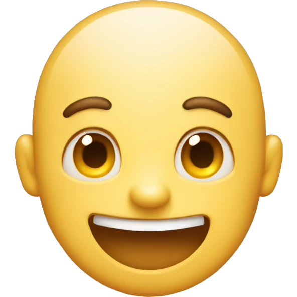 Slight laughing face emoji
