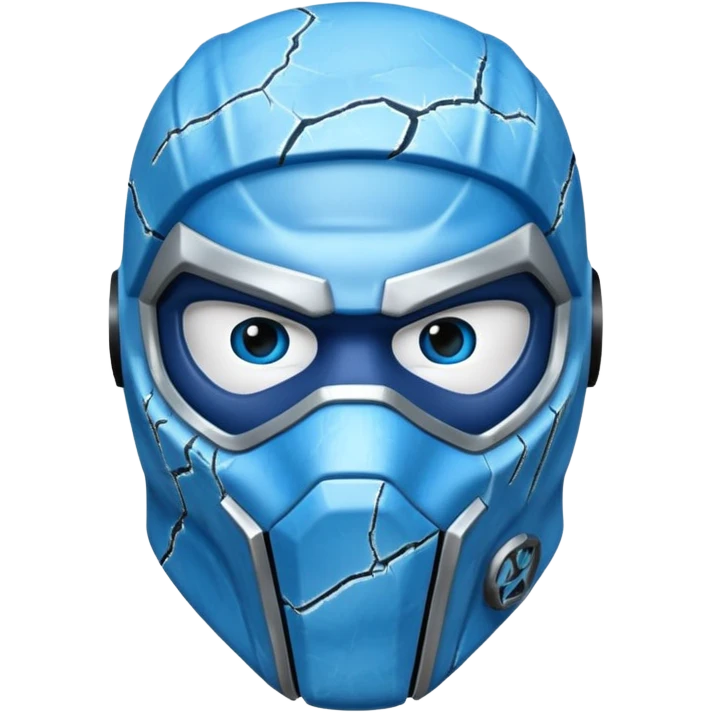 mortal kombat sub zero mask emoji