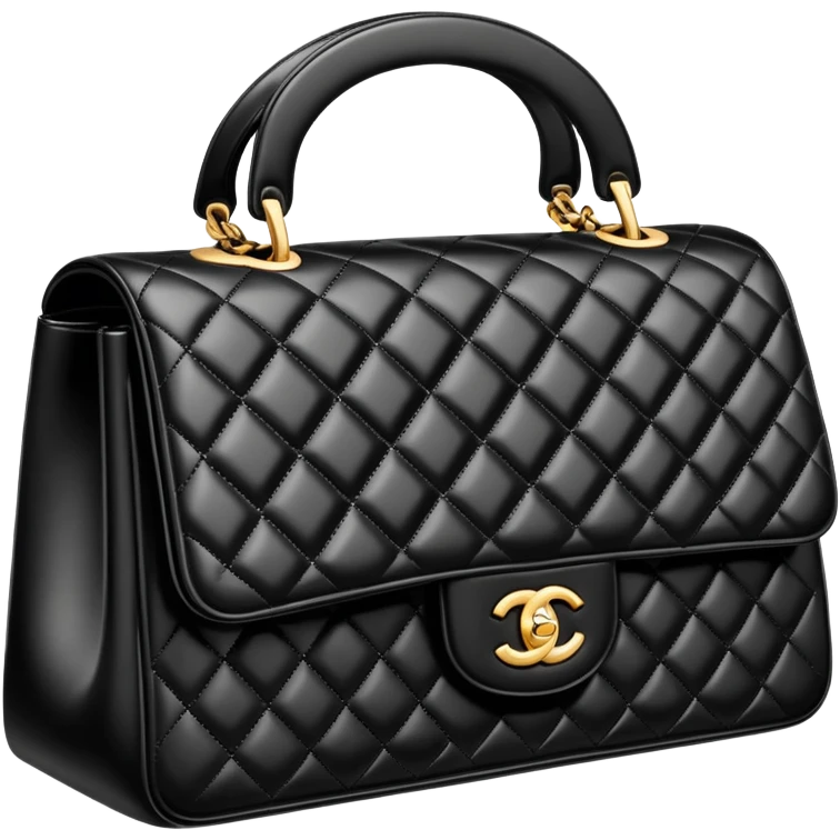 un bolso chanel emoji