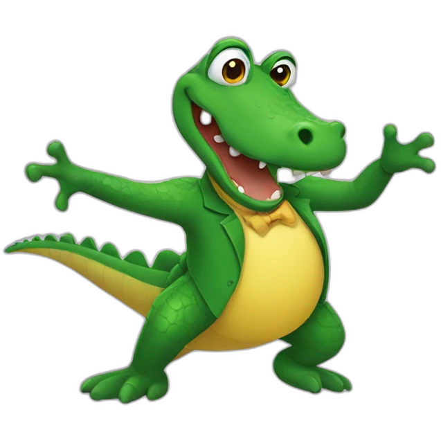 dancing aligator emoji