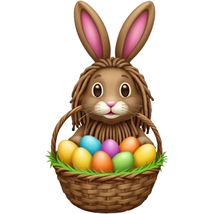 rasta easter bunny emoji