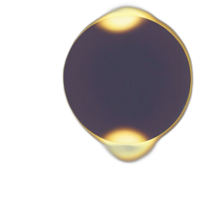Annular eclipse emoji
