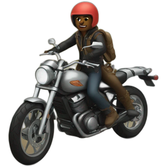 Renegade rider emoji