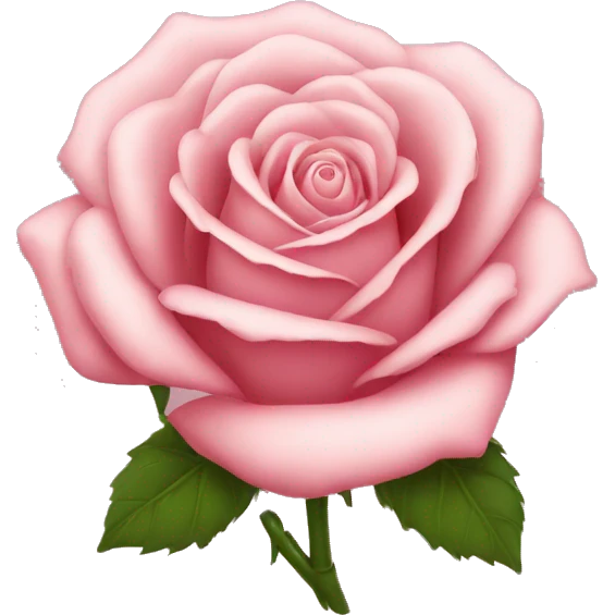 A rose  emoji