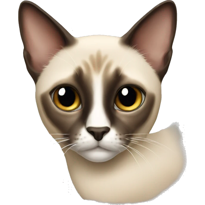 Siamese cat emoji