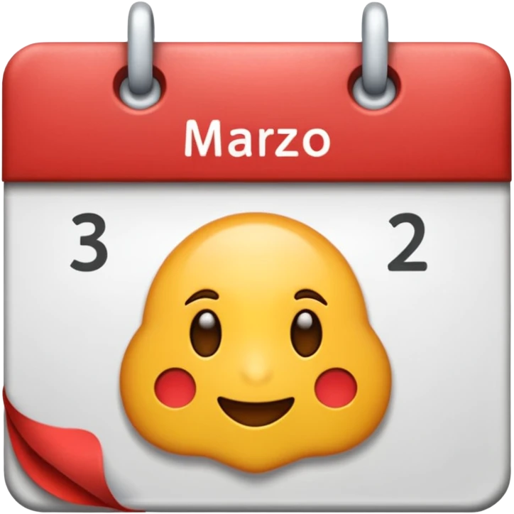muestrame un emoji de calendario con la fecha "tres de marzo" emoji