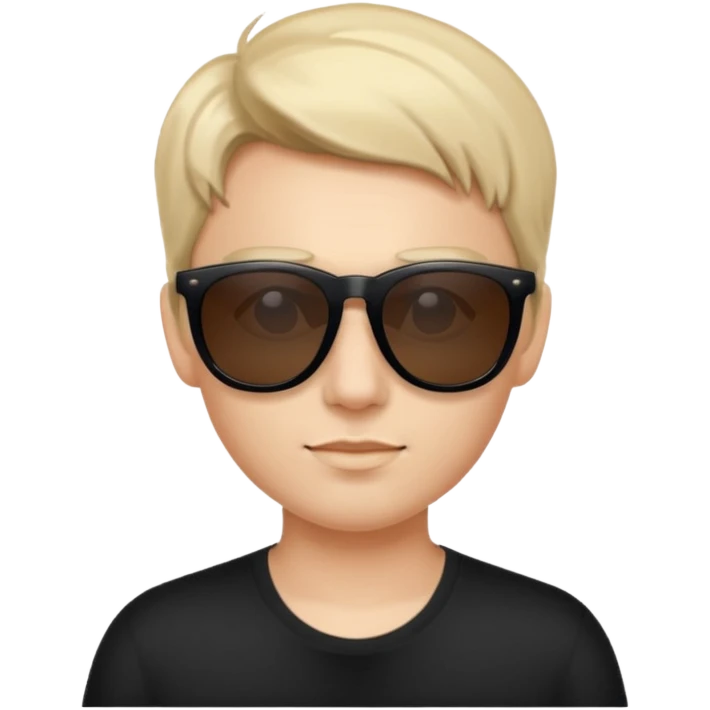 Me wearing sunglasses emoji