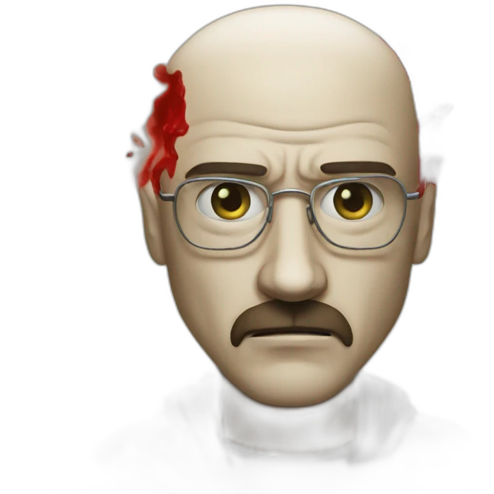 Blood breaking bad emoji