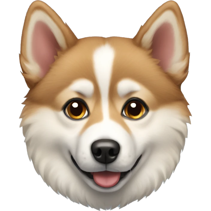dog pomsky emoji