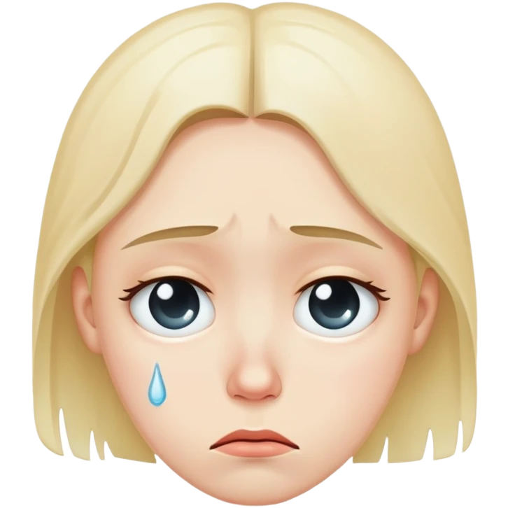 sad mood face with tears emoji